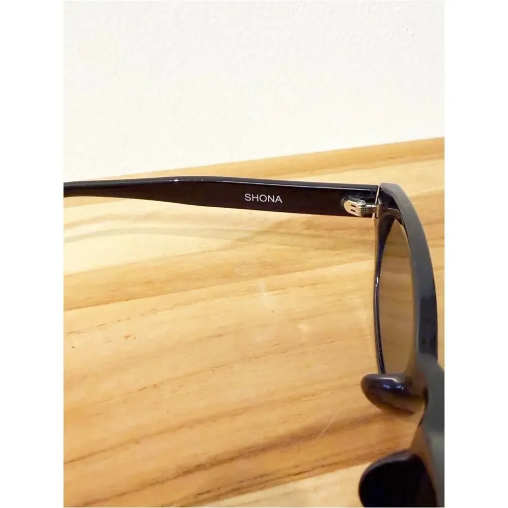 OTRA Shona Cat Eye Sunglasses in Black